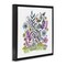 Stupell Industries Giraffe in Midst of Flowers Floating Frame, design by Cecilia Battaini
